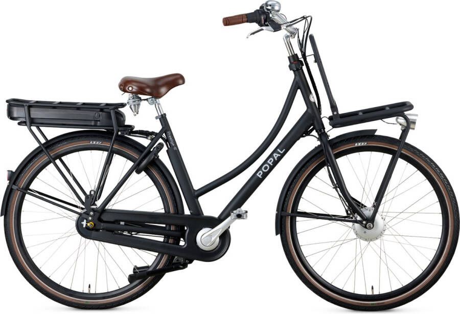 Popal Daily Dutch Prestige-E Elektrische Fiets E-Bike 28 Inch 53 cm 7 Versnellingen Rollerbrake Matzwart