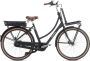 Popal Daily Dutch Prestige E 28 Inch 53 cm Dames 7V Hydraulische schijfrem Matzwart - Thumbnail 1