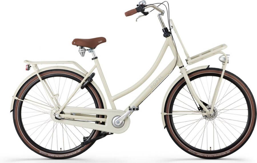 Popal Daily Dutch Prestige N3 Transportfiets 28 inch Aluminium frame Dames 47cm Cosmic Sand