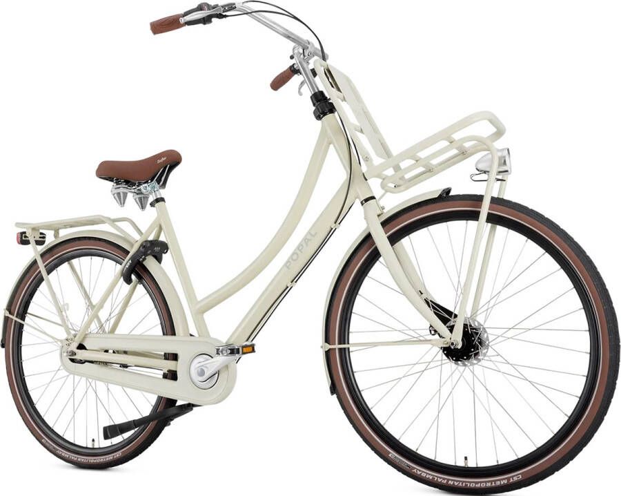 Popal Daily Dutch Prestige N7 Transportfiets 28 inch Dames Aluminium frame 47cm Cosmic Sand - Foto 1