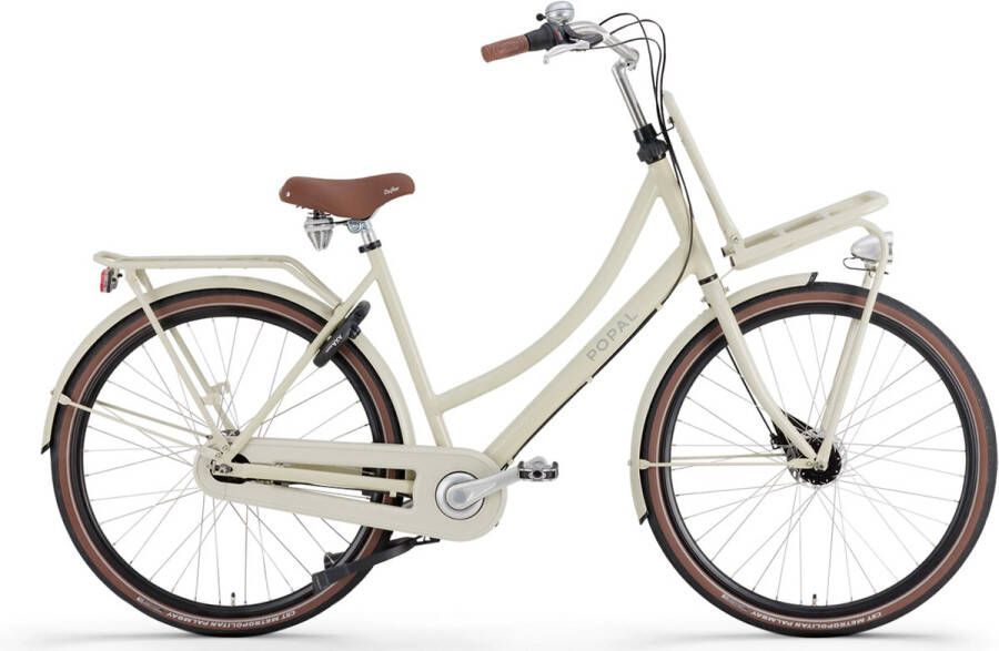 Popal Daily Dutch Prestige N7 Transportfiets 28 inch Dames Aluminium frame 47cm Cosmic Sand