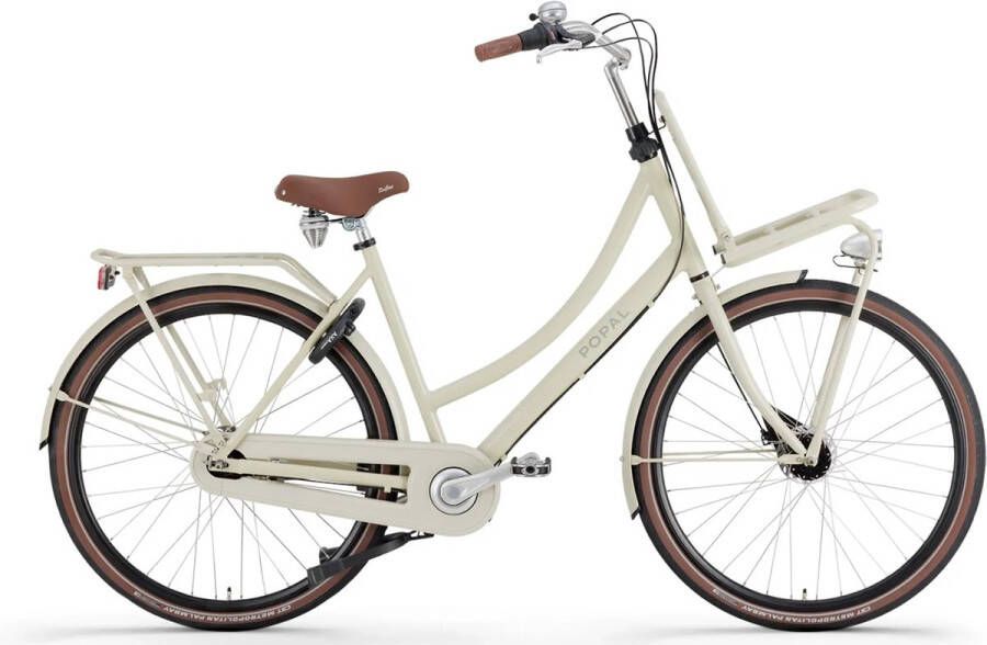 Popal Daily Dutch Prestige N7 Transportfiets 28 inch Dames Aluminium frame 59cm Cosmic Sand