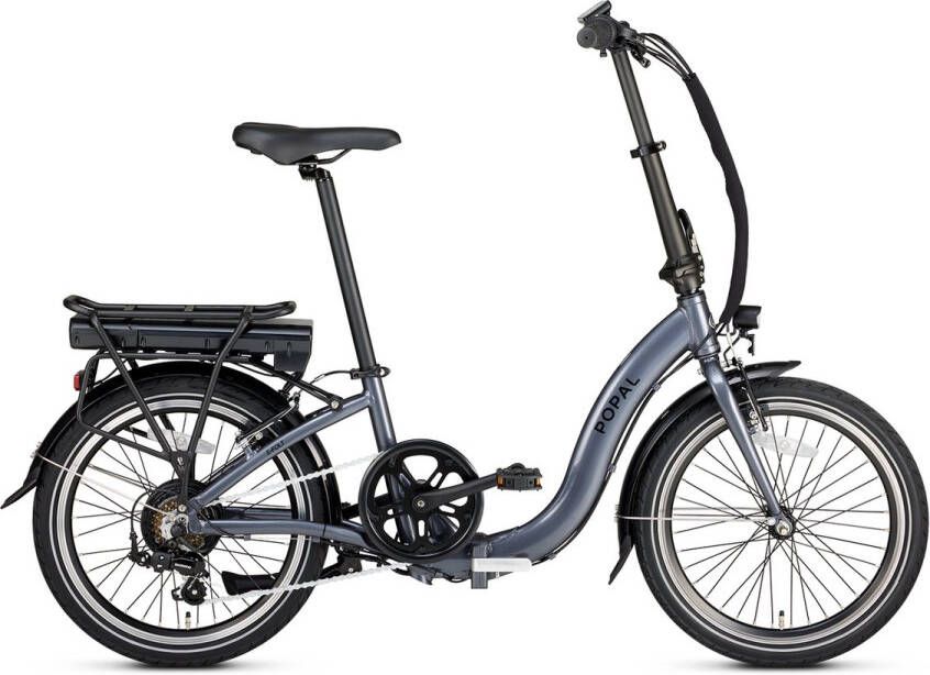 Popal E-Folt 1.0 Elektrische vouwfiets 20 inch 340Wh accu Actieradius 40-80 km Grijs - Foto 1