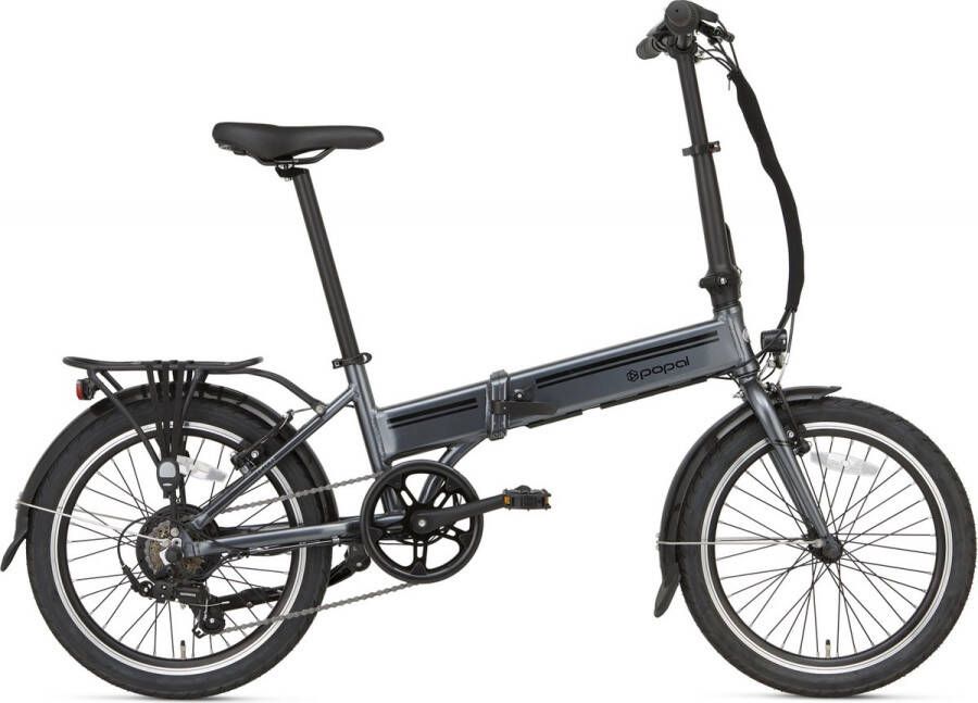 Popal Elektrische Vouwfiets E-Folt 2.0 20 inch Grijs 380 Wh Grijs