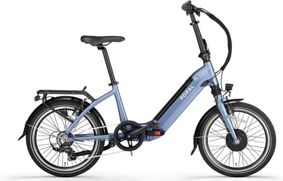 Popal E-Folt Tourer Elektrische vouwfiets 20 inch 420 Wh accu 6 versnellingen Blauw