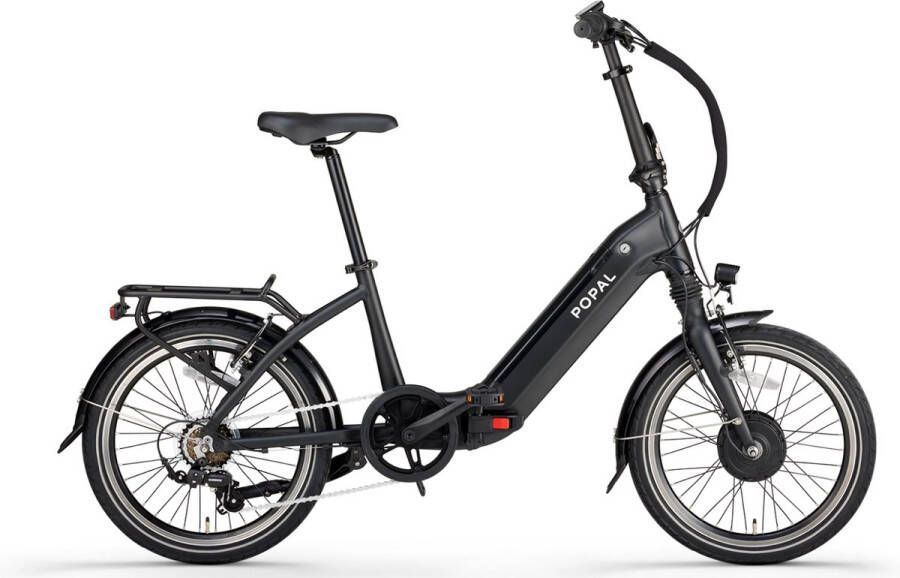 Popal E-Folt Tourer Elektrische Vouwfiets Bafang voorwielmotor 420Wh Zwart