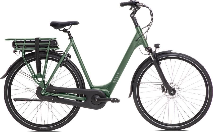 Popal Brazz Women Elektrische fiets Damesfiets E-Bike M 57 cm Dark Oak