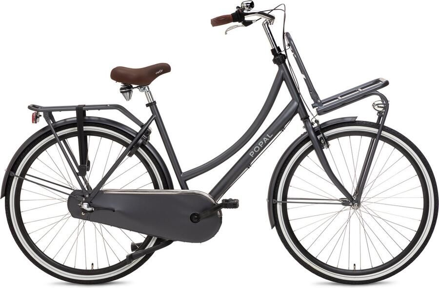 Popal Daily Dutch Basic+ N3 Transportfiets Stadsfiets Dames 47 centimeter Petrol Blauw