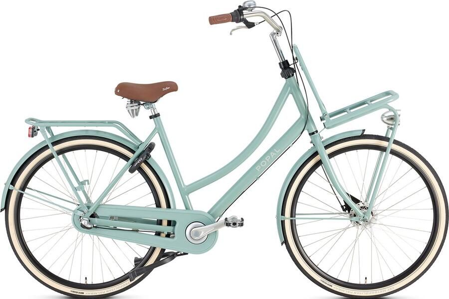 Popal Daily Dutch Prestige N3 Transportfiets Stadsfiets Dames 59 centimeter Mineral Green