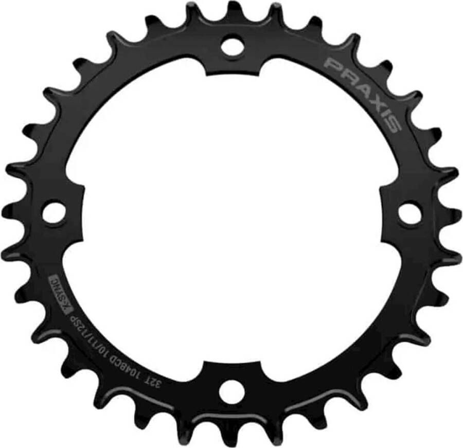 PRAXIS E-bike 104 Bcd Kettingblad Zilver 36t