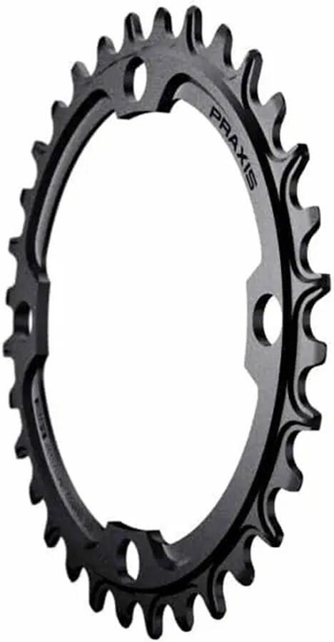 PRAXIS Mtb 104bcd 1x Narrow Wide Alloy Kettingblad Zilver 34t