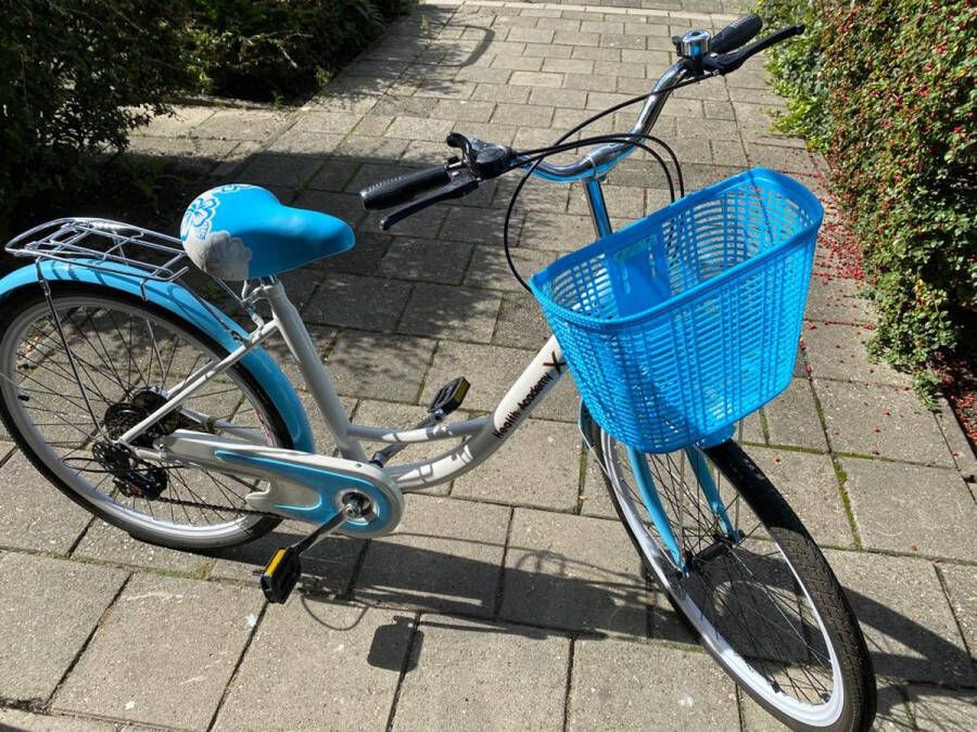Pro-Fit Sierlijke Dames Stads fiets Wit
