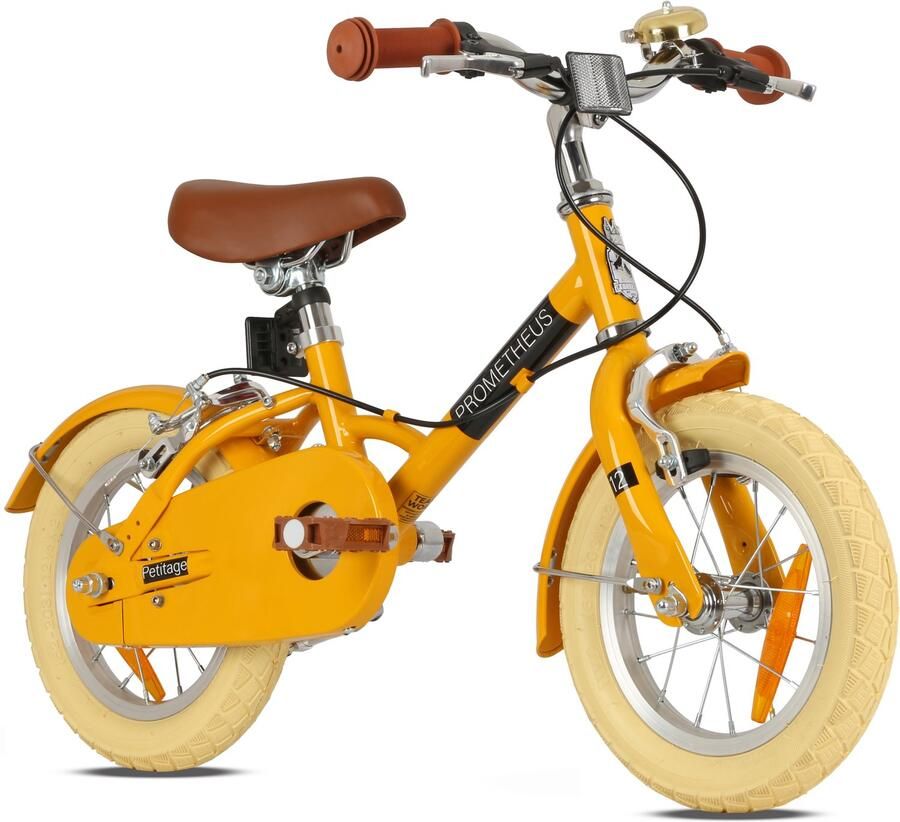 PROMETHEUS BICYCLES Kinderfiets 14 inch retro vanaf 3 jaar lage instap – PETITAGE