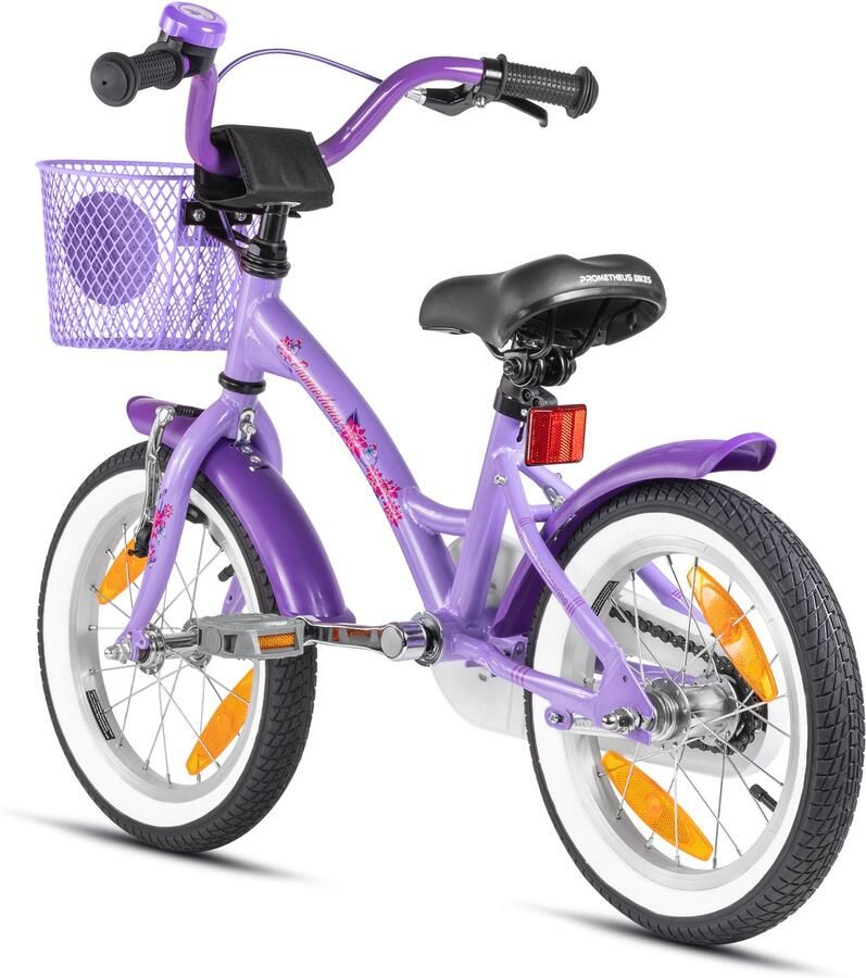 PROMETHEUS BICYCLES Kinderfiets 14 inch vanaf 3 jaar terugtraprem + zijwielen – HAWK
