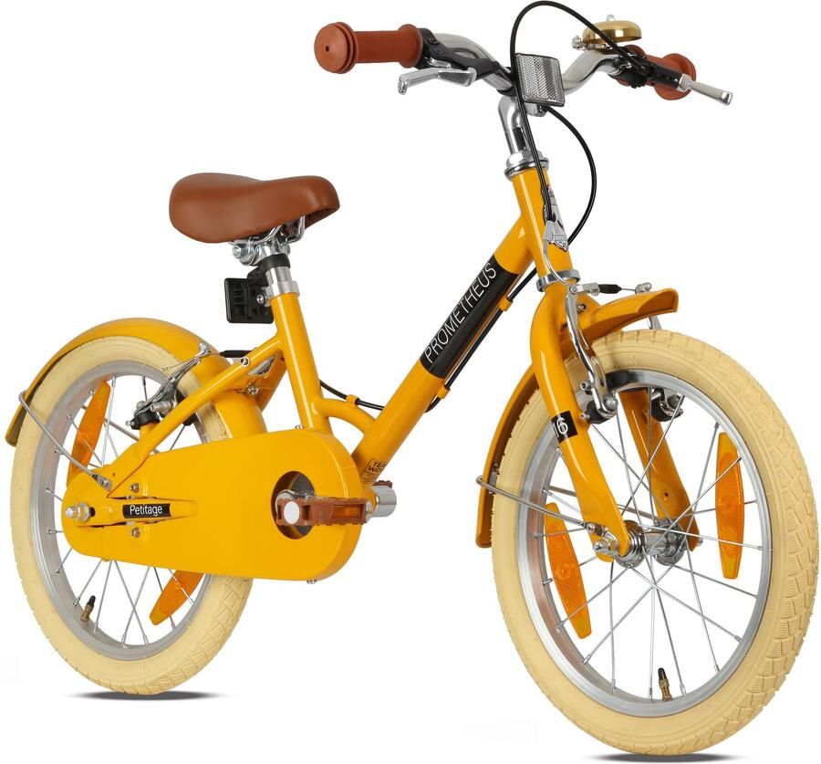PROMETHEUS BICYCLES Kinderfiets 16 inch retro vanaf 4 jaar lage instap – PETITAGE