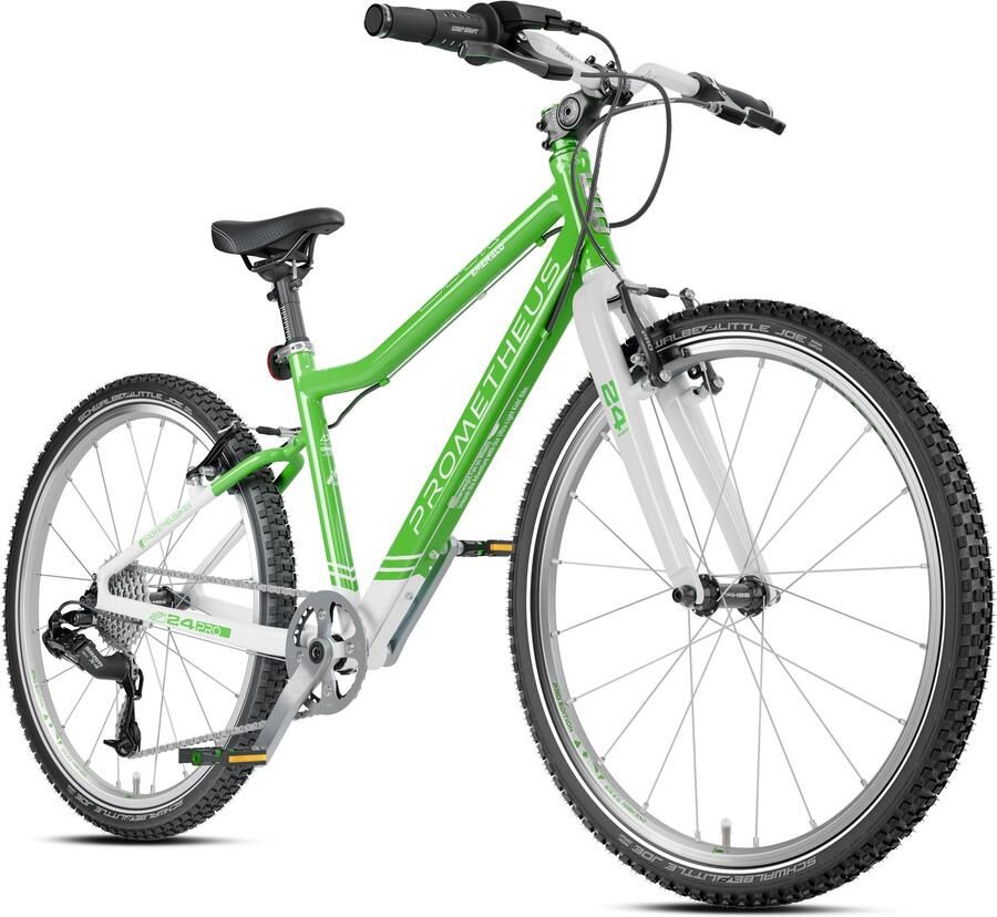 PROMETHEUS BICYCLES Kinderfiets 24 inch vanaf 7 jaar SRAM X4 8v V-brakes 9 kg – PRO