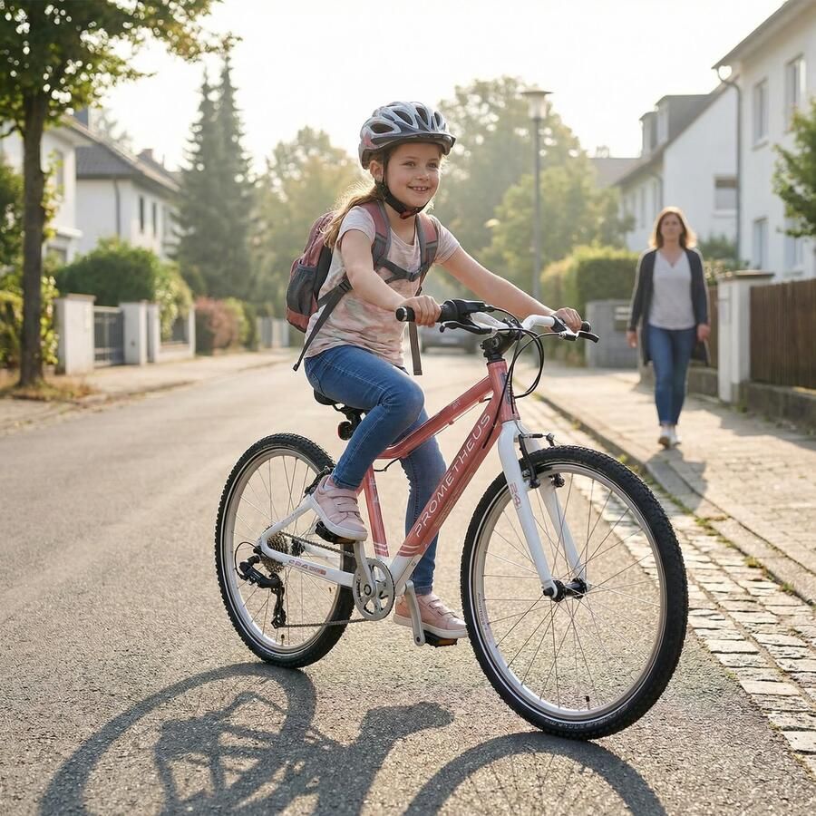 PROMETHEUS BICYCLES Kinderfiets 24 inch vanaf 7 jaar SRAM X4 8v V-brakes 9 kg – PRO