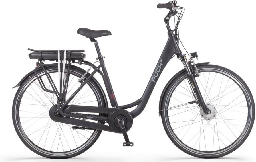 Puch E-Folk N7 Elektrische Fiets – E-bike – Rijklaar Geleverd Lage Instap Framemaat 53 Uitneembare Accu 28 Inch 250W Ananda Motor 120 km Actieradius Glossy White