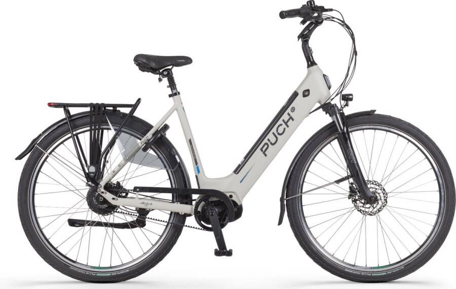 PUCH E-Zirkon Enviolo Belt Elektrische fiets 600Wh Grijs mat