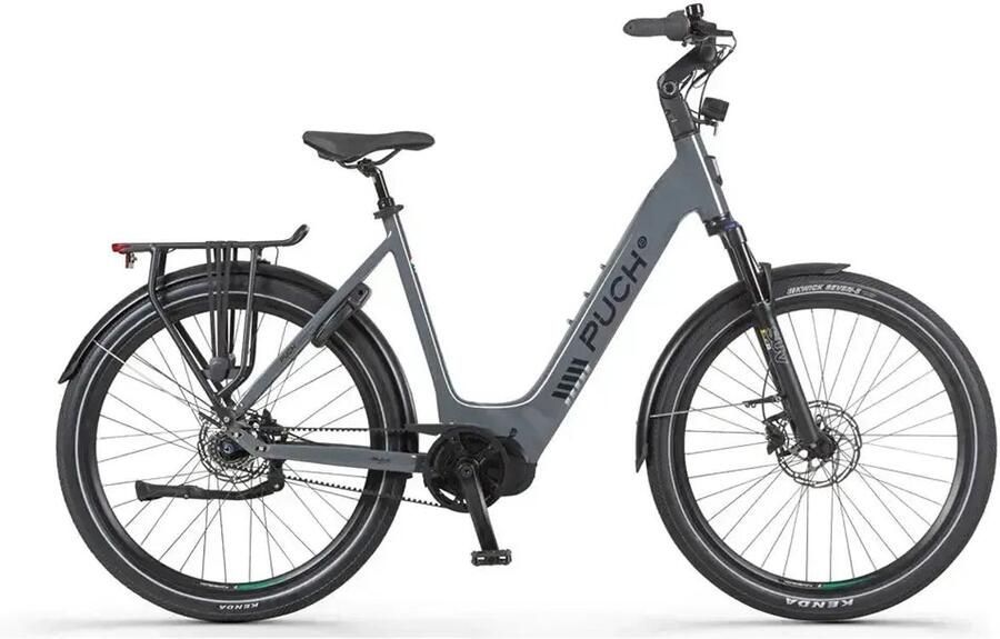 Puch E-Dance S SUV N7 Elektrische Fiets 28 inch 250W motor Actieradius tot 160 km 7 versnellingen 540Wh accu Basalt Grijs Glans