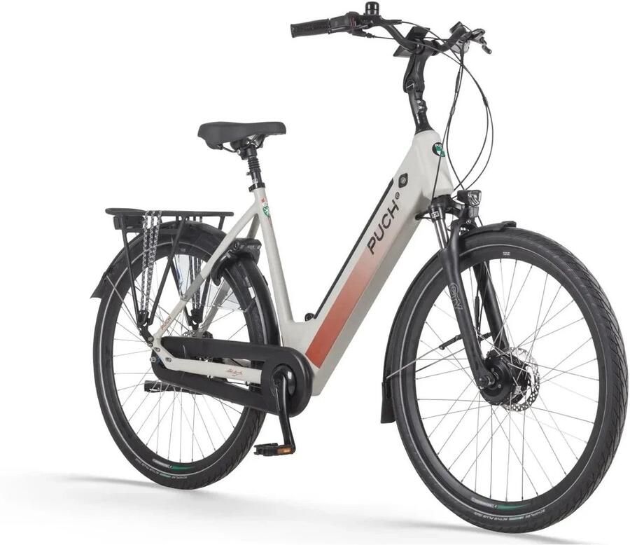 Puch E-Modern Basic N7 Elektrische Fiets – Damesfiets – Silk Grey E-bike
