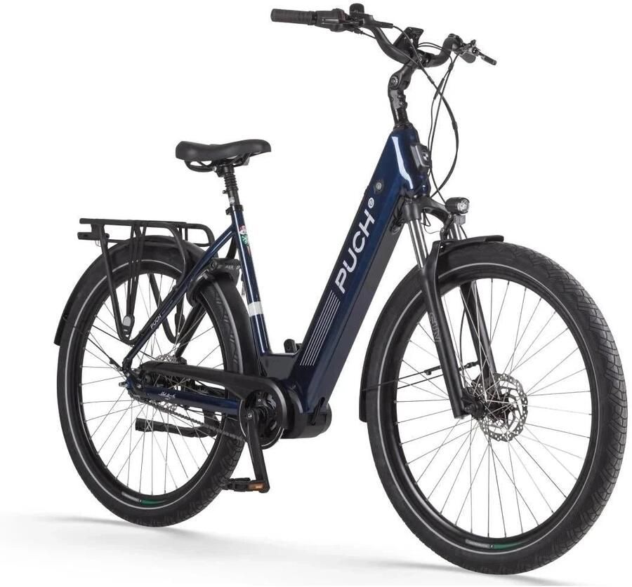 Puch E-Modern SUV N7 Elektrische Fiets Diep Blauw Damesfiets E-bike