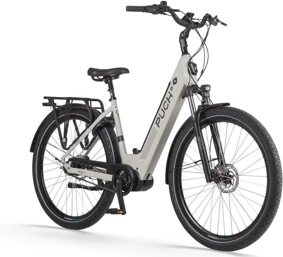 Puch E-Modern SUV N7 Elektrische Fiets Silk Grey Damesfiets E-bike