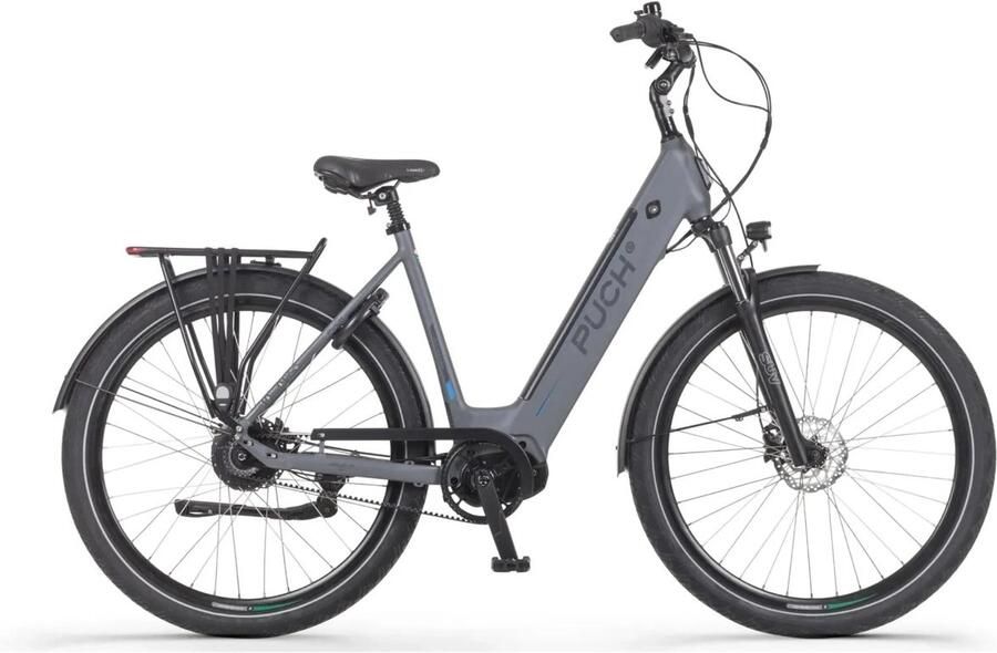 Puch E-Zirkon Enviolo Belt SUV Elektrische Fiets 54 cm Damesfiets Basalt Grijs E-bike