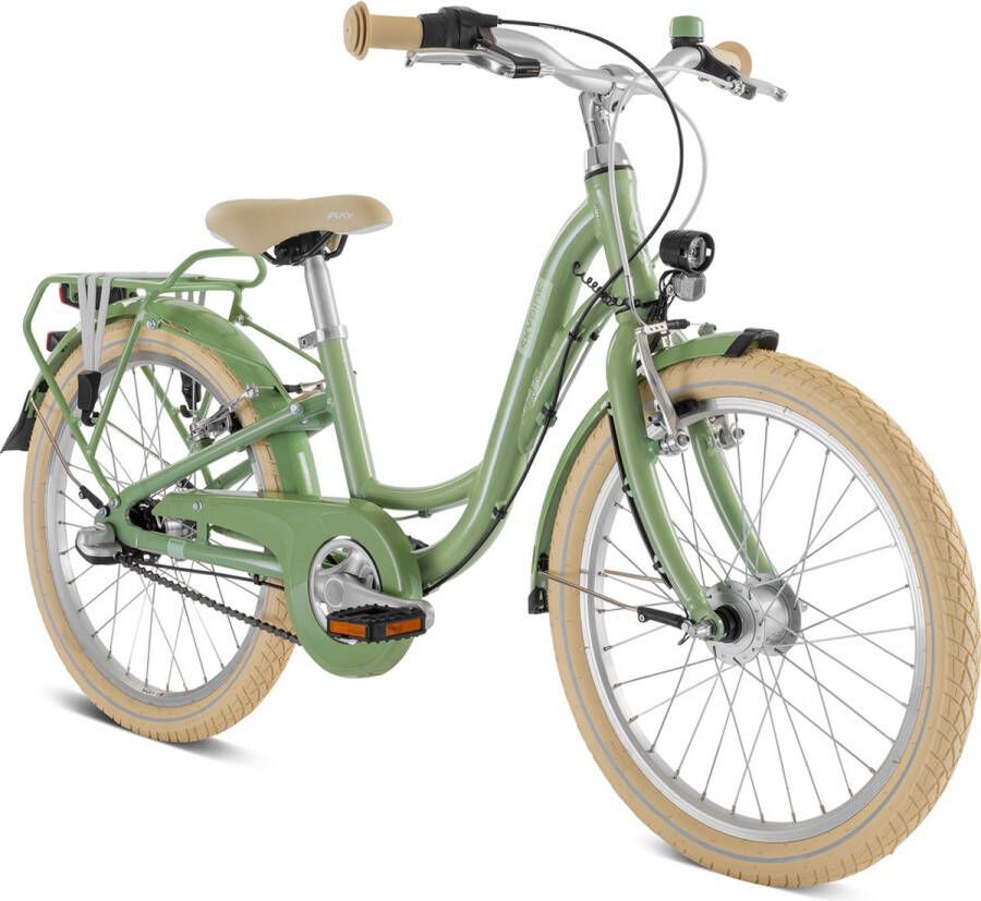 Puky Fiets 20 3gears Skyride retro green