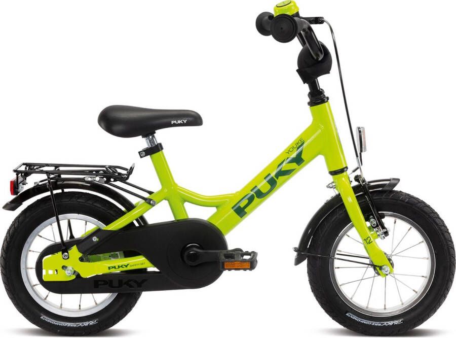 Puky Kinderfiets 12 Youke in Groen en Zwart