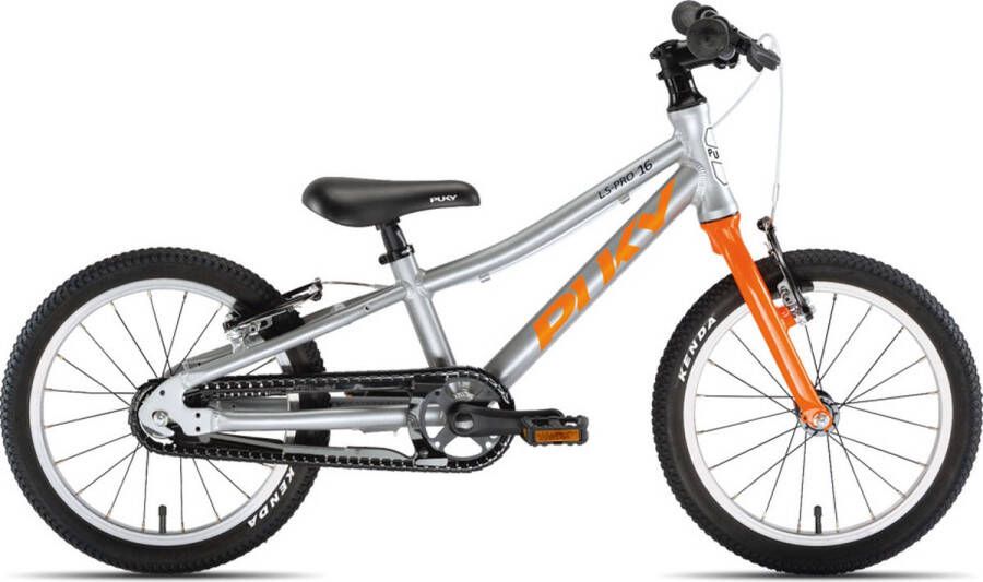 Puky Kinderfiets Vanaf 3 Jaar LS-PRO 16 Zilver Oranje