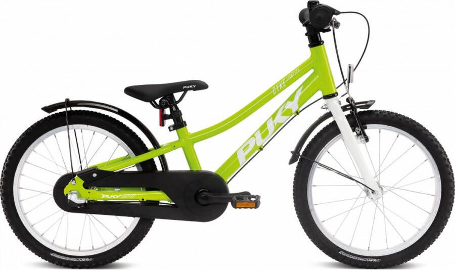 Puky Cyke Kinderfiets 18 inch Groen wit Vanaf 5 Jaar
