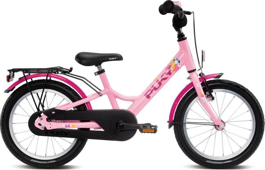 Puky Youke Kinderfiets 16 inch Roze Vanaf 4 Jaar