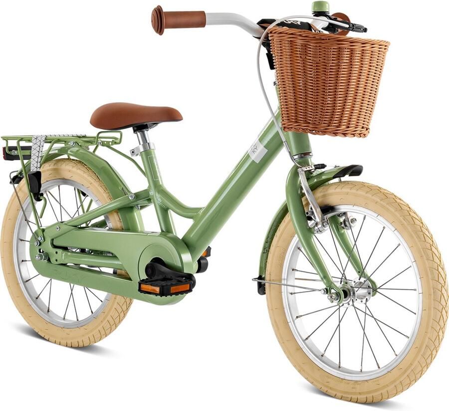 Puky Youke Classic Kinderfiets 12 inch incl. stuur d Retro groen vanaf 3 jaar