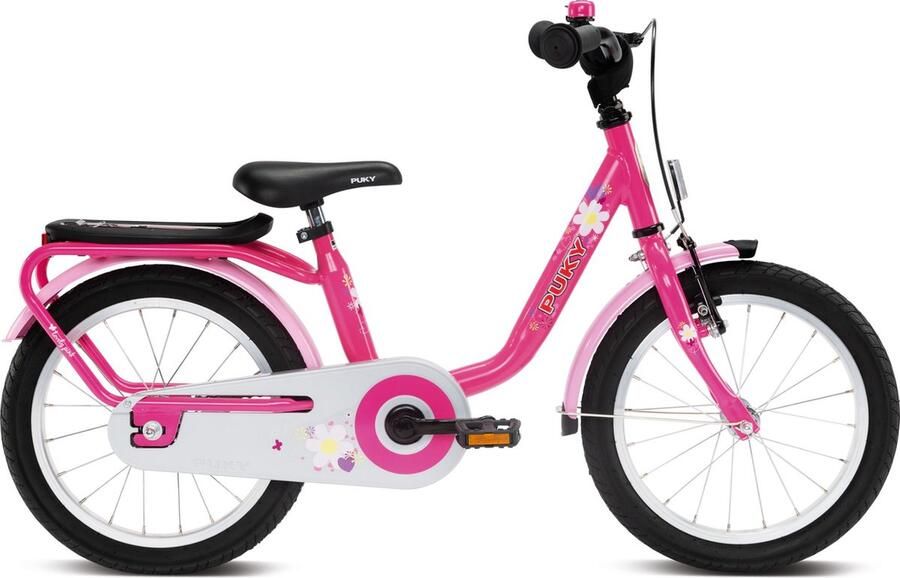 Puky Steel Kinderfiets 16 inch Roze Vanaf 4 Jaar