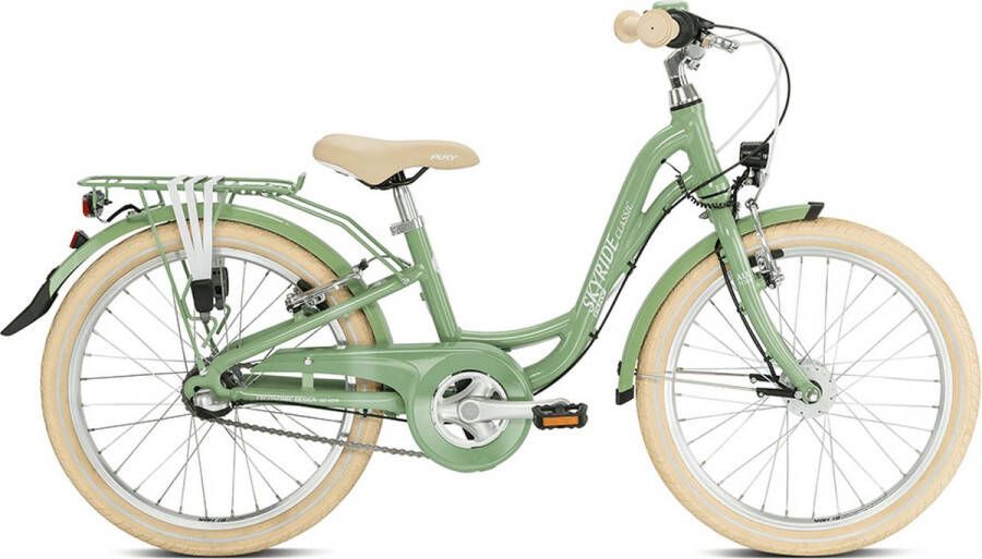 Puky Skyride kinderfiets 20 inch 3 versnellingen Retro groen (5-8 jaar)