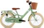 Puky Youke Classic Kinderfiets 16 inch inclusief stuur d Retro groen vanaf 4 jaar - Thumbnail 1