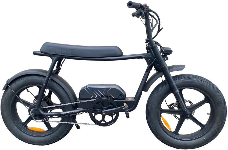 Pulse Fatbike Q1 City Zwart