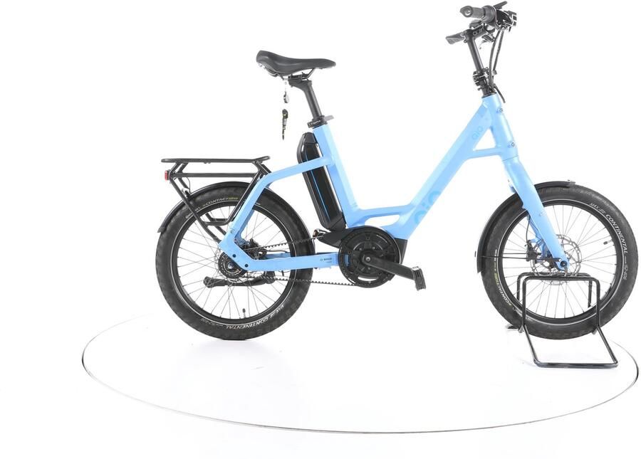 QIO AP 8 R Compacte E-Bike Bosch Accu 545Wh 20 2024 blauw Pro Refurbished
