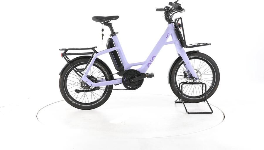 QIO Eins AP-8 R Compacte E-Bike Bosch Accu 545Wh 20 2024 paars Pro Refurbished