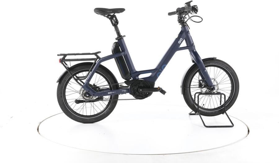QIO EINS P-5 Compacte E-Bike Bosch Accu 545Wh 20 2023 blauw Pro Refurbished