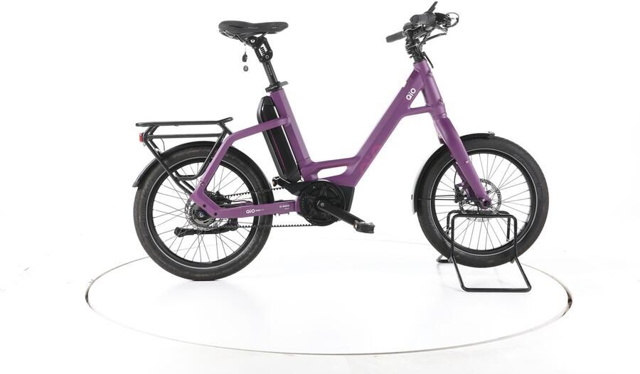 QIO Eins P-5 Compacte E-Bike Bosch Accu 545Wh 20 2023 paars Pro Refurbished