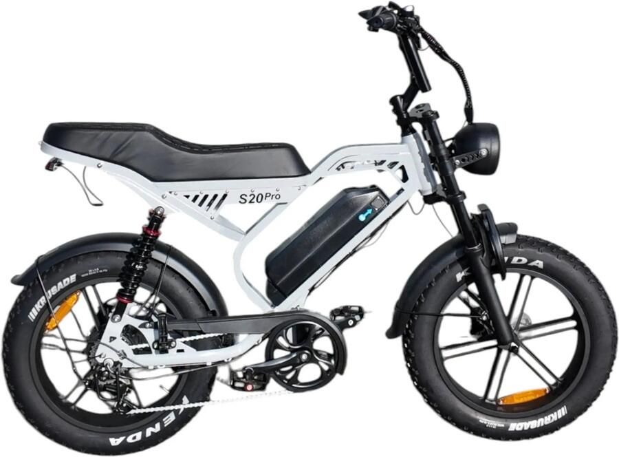 QmWheel S20 Pro Fatbike Nardo Grijs