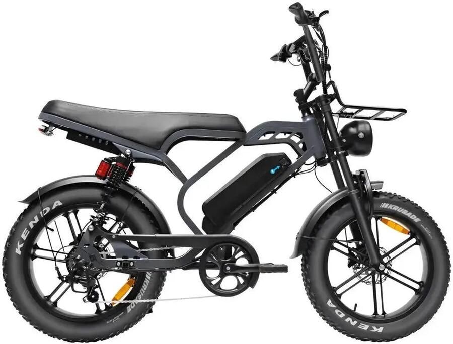 QmWheel V20 Limited Fatbike Donker Grijs