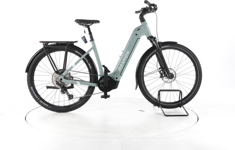 R Raymon Tahona Pro Elektrische trekkingfiets Bosch Accu 800Wh 29 2025 grijs