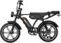 RCB Elektrische fatbike 48V 20.8Ah Mountainbike Actieradius 100km 25km u 250W motor 7 versnellingen met App en NFC -Zwart - Thumbnail 2