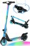 Geekme Elektrische step kinderen Verlichting 16 km u max 50 kg Bluetooth Blauw - Thumbnail 1