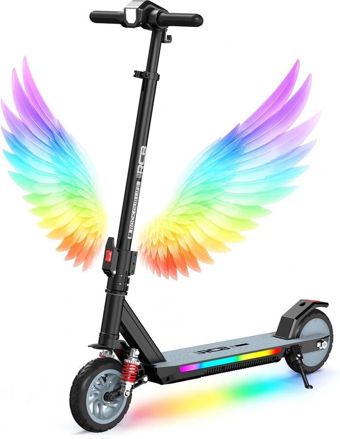 RCB R12Max Elektrische Step Kinderen Kinderstep 220W -Schokdemping- Max 18km u
