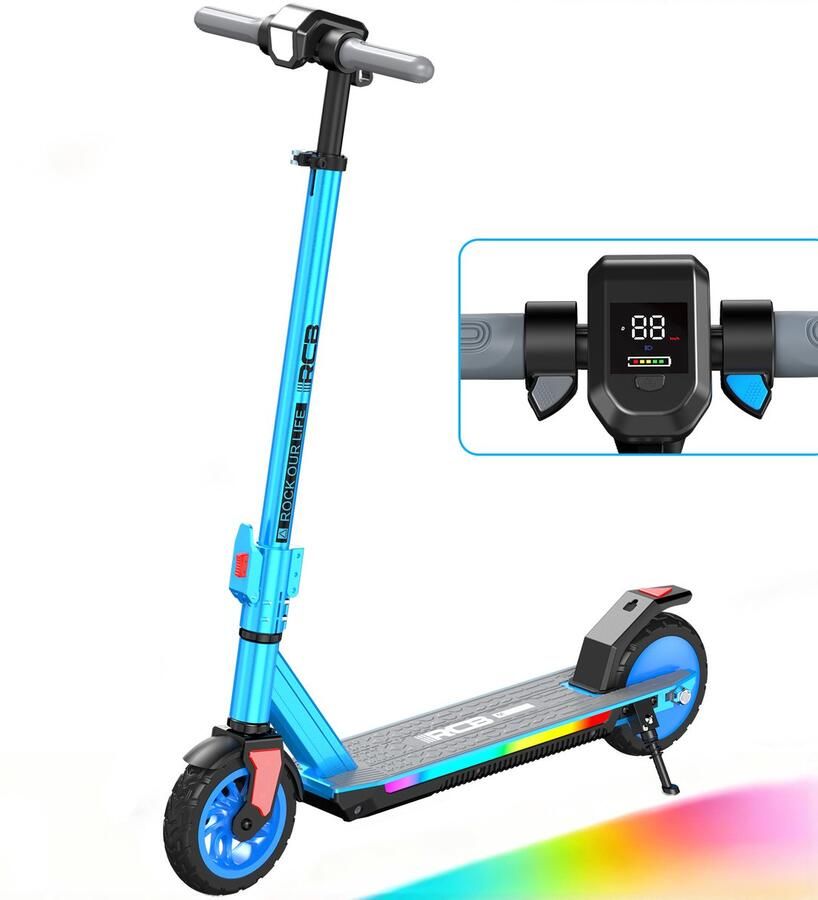 RCB R12Pro Elektrische Step Kinderen Kinderstep 220W Max 18km u