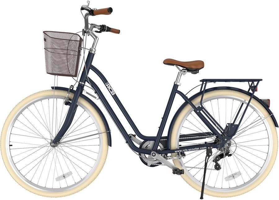 RCB Transportfiets 28 inch Stadsfiets Aluminium Frame 6 speed- V-brake 100kg